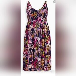 Torrid 1X floral sundress